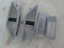 BMW E36 grey headlining parts - rear quarter lights + makeup light coupe saloon