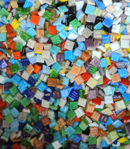 1kg mosaic glass vitreous - 1kg,