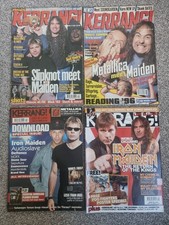 IRON MAIDEN Kerrang! Magazines