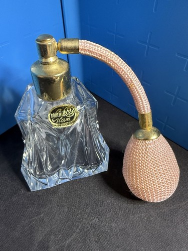 Vintage bohemia heavy glass - bohemia,