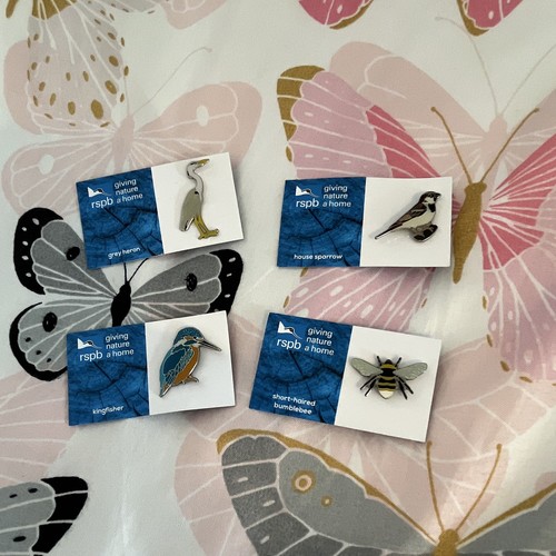 Rspb pin badges bundle - badges,