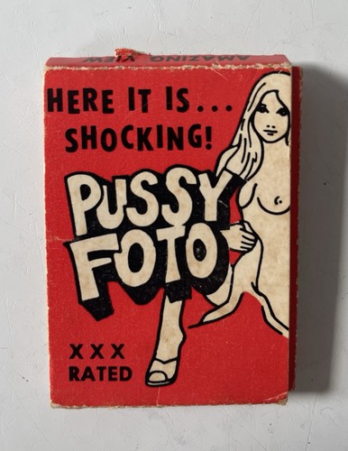 Pussy foto risqué novelty gag - risqué,