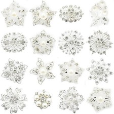 New Silver Pin Brooches for