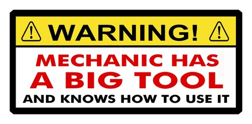Funny toolbox sticker - funny,