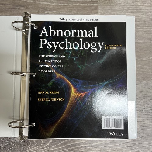 Abnormal psychology the - abnormal,