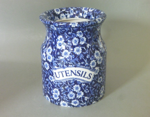 Burleigh blue calico utensils - blue,