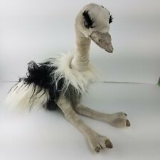 22" Ostrich Hand Puppet Plush Toy By Folktails Folkmanis Discontinued RARE EUC