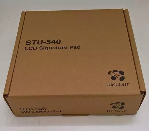Wacom signature capture pad