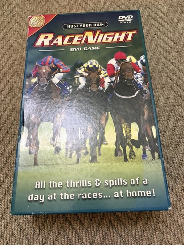 Race night dvd board game - race,