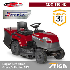 Ride On Mower Castelgarden XDC 180 HD Hydrostatic Petrol V-Twin 586cc 98cmDeck