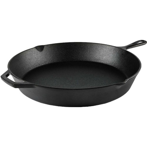 Cast iron skillet large - iron,