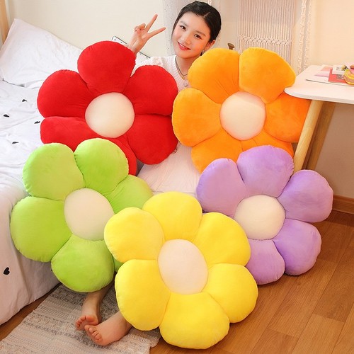 Flower pillow daisy floor - pillow,