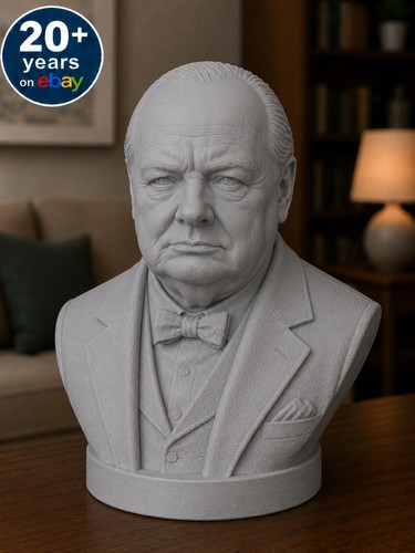Winston churchill bust - churchill,