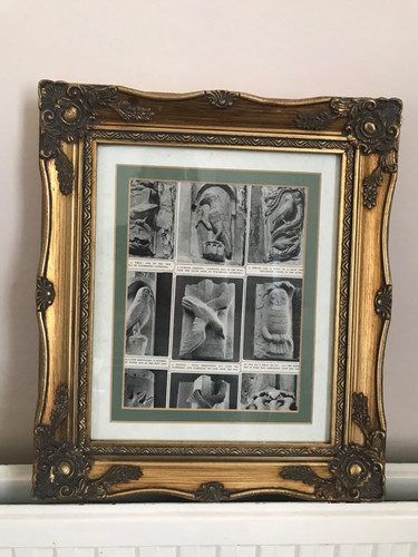 Large vintage ornate gold - large,