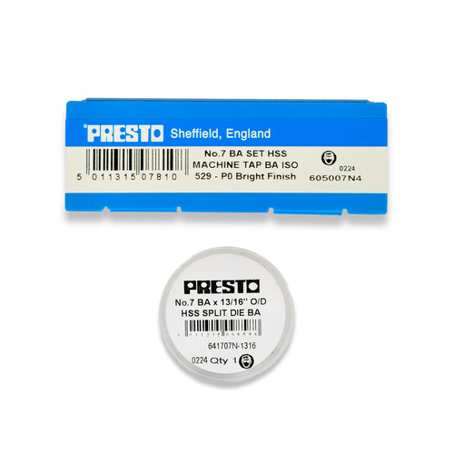 Presto 7ba taps - 7ba, hss