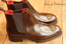 Jeffery West Brown Leather Chelsea Boots Shoes Men's UK 7 US 8 RRP: £170 NEW