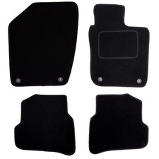 For Seat Ibiza 2008 - 2017 Tailored Carpet Car Mats Black 4pcs Floor Mat Set