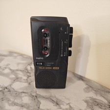 Sanyo Talk-book VAS Microcassette Voice Recorder TRC 570M Working
