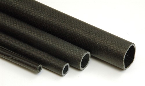 Carbon fibre tube - carbon,