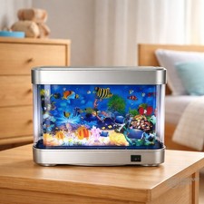 Moving Tropical Fish Aquarium