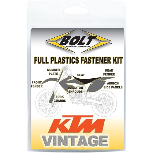 Body plastics fastener kit - body/plastics, for