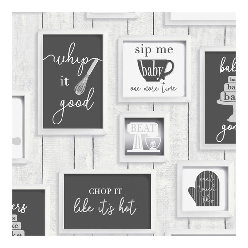 Contour wallpaper framed - contour,