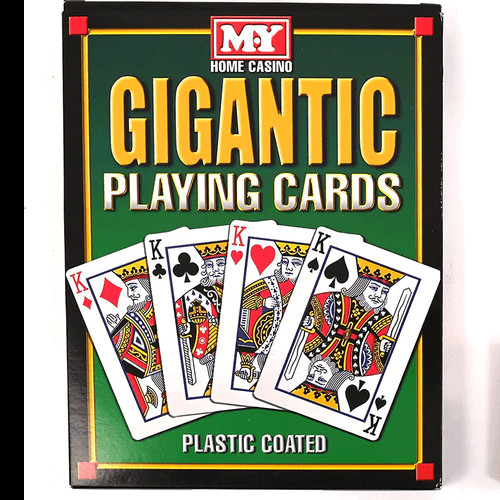 Giant playing cards - giant,