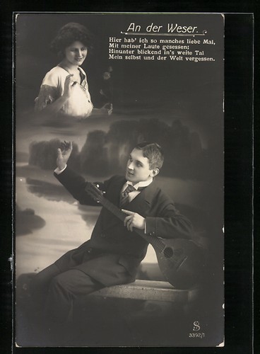 Photo postcard young - of, a