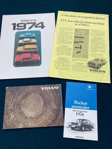 Volvo range brochure - range, 1974