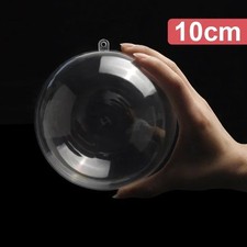 Clear Plastic Balls Christmas