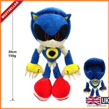 🔵Sonic the Hedgehog Metal Sonic Plushie Stuffed video game Plush Toy SEGA 35cm