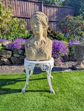 Vintage Young Queen Elizabeth Stone Bust  - Delivery Available 