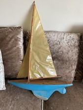 Vintage Blue Ailsa Iona wooden