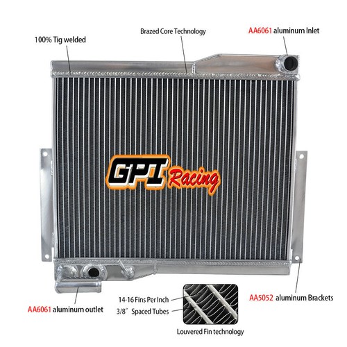 Aluminum alloy radiator for - aluminum,