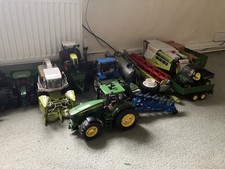 Bruder 1/16 Scale Farm Tractor Combine Claas Baler Bales Job Lot Bundle