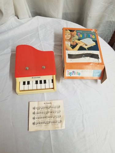 Vintage schoenhut toy - schoenhut, piano