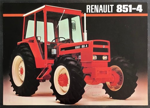 Renault 851 tractor - renault,