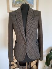 Zara Checked Wool Tweed