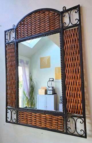 Vintage wicker rattan - rattan, &