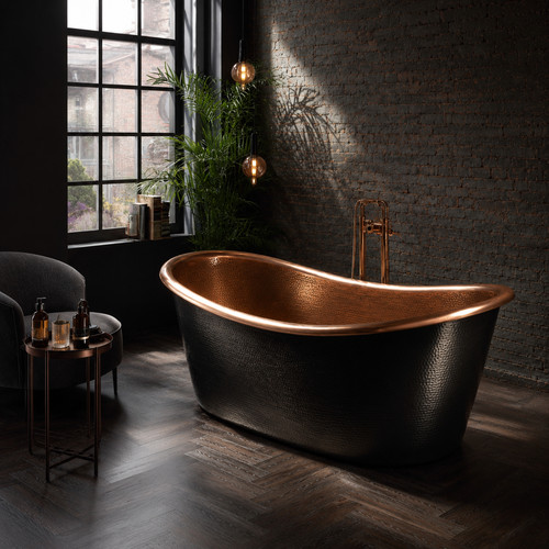 Heavy solid copper bathtub - heavy, /solid