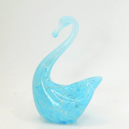 Vintage glass figure swan - vintage,
