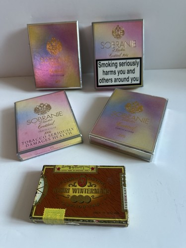 Vintage tobacco box bundle job - tobacco,