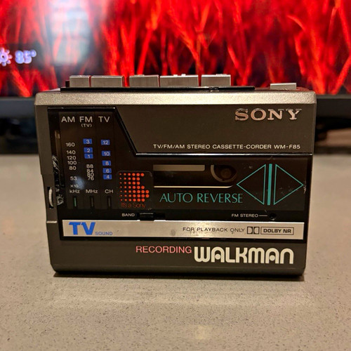 Sony walkman f85 fm - sony, wm-f85