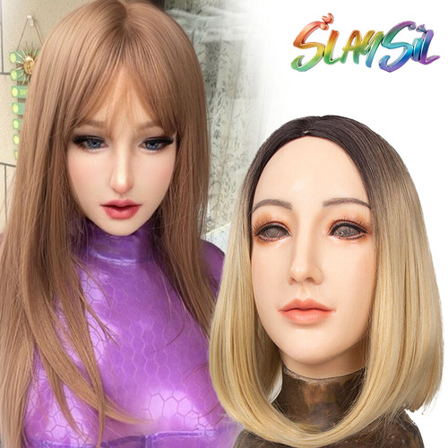 Silicone mask female - silicone,