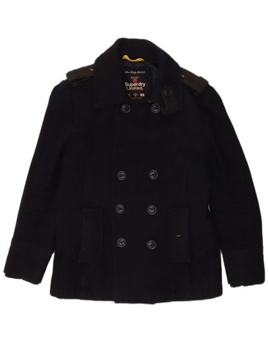 Superdry mens pea coat - pea, 38