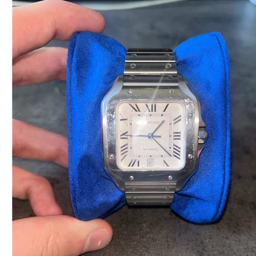 Cartier santos large automatic - santos,