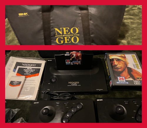 Neo geo aes snk gold - us, system