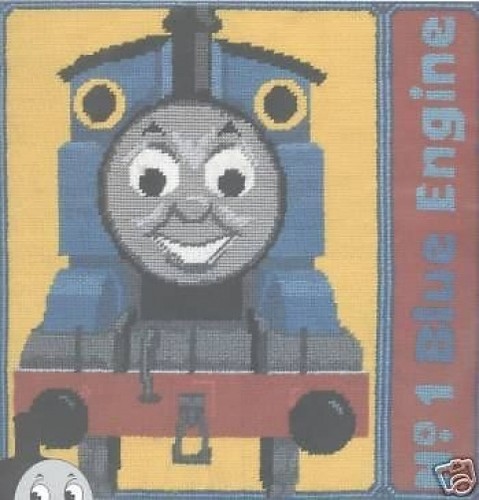 Thomas the tank engine cushion - thomas,