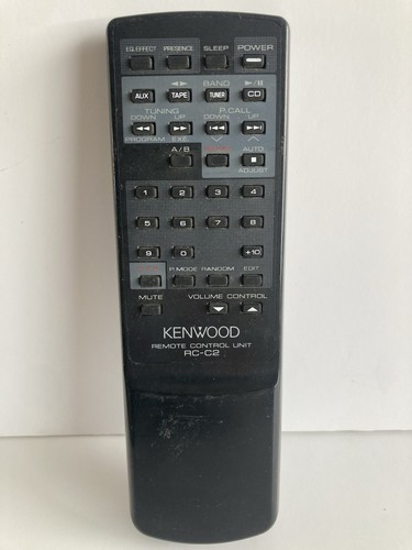 Genuine kenwood remote control - genuine,