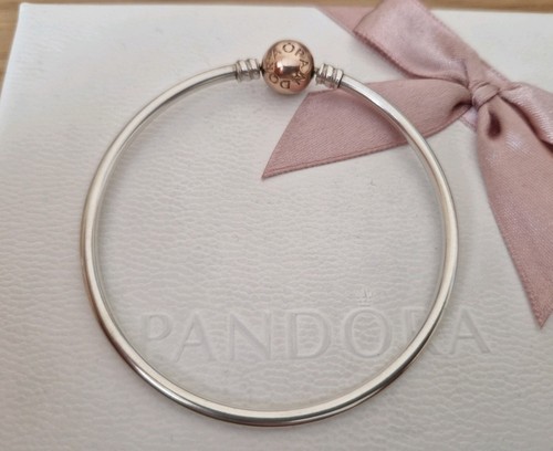 Pandora moments silver bangle - moments,